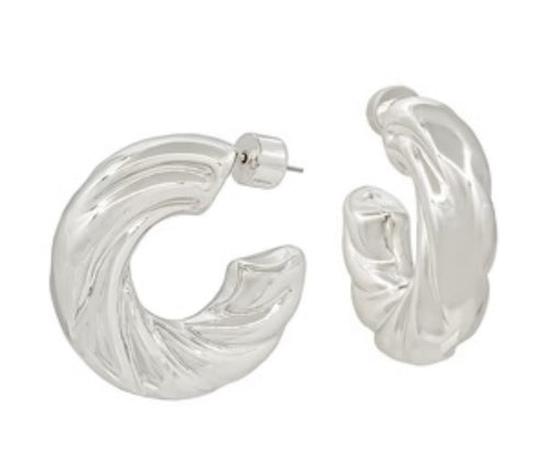 Annie' Twisted Hoops
