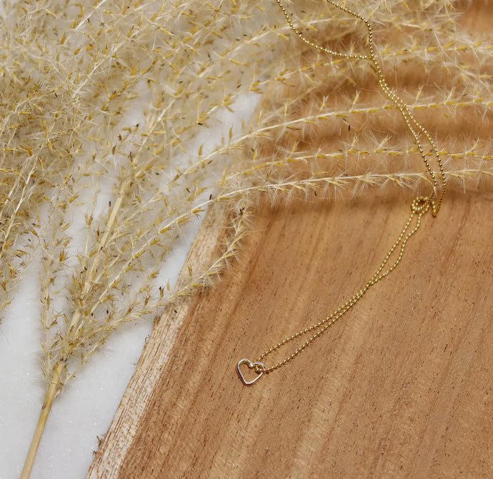 Agapantha Heart Necklace