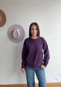 Diana's Crew Neck Sweater - Backwards Boutique 