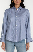 Load image into Gallery viewer, Liverpool Striped Button Down