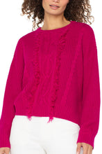 Load image into Gallery viewer, Liverpool Sweater With Fringe - Backwards Boutique 