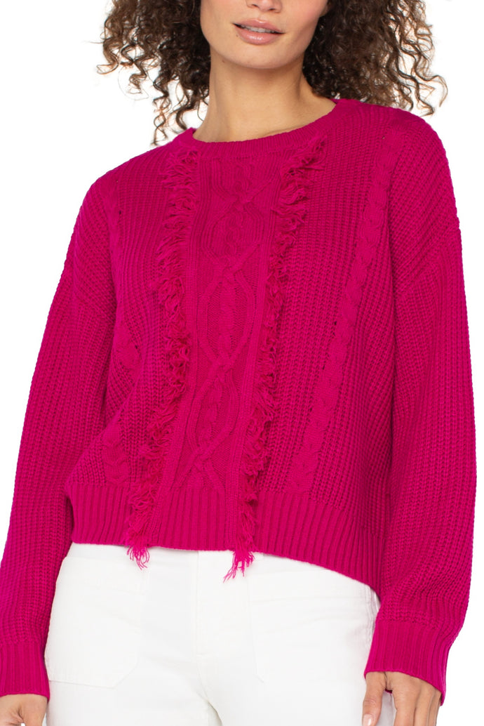 Liverpool Sweater With Fringe