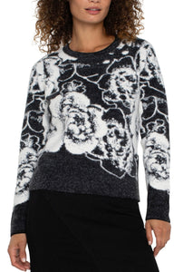 Liverpool Crew Neck Floral Sweater