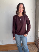 Load image into Gallery viewer, Miranda&#39;s Henley Sweater