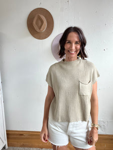 Krista’s Mock Neck Sweater Top