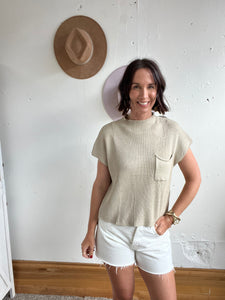 Krista’s Mock Neck Sweater Top