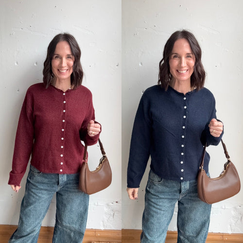 Whitney's Button Down Cardigan