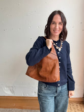 Load image into Gallery viewer, Petite Lindsey Handcrafted Leather Shoulder Bag