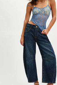 We the Free People Barrel Jeans - Backwards Boutique 