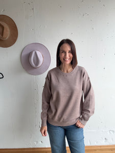 Diana's Crew Neck Sweater - Backwards Boutique 