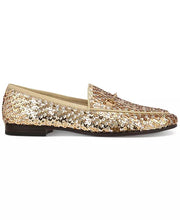 Load image into Gallery viewer, Sam Edelman Loraine Gold Loafers - Backwards Boutique 