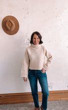 Load image into Gallery viewer, Amanda&#39;s Creamy Turtle Neck