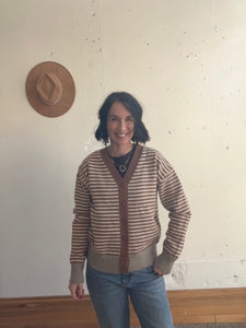 Sophie’s Eyelash Sweater Cardigan - Backwards Boutique 