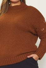 Load image into Gallery viewer, Charity&#39;s Fall Plus Sweater - Backwards Boutique 
