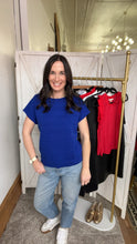 Load image into Gallery viewer, Melissa&#39;s Short Sleeve Sweater - Backwards Boutique 