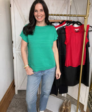 Load image into Gallery viewer, Melissa&#39;s Short Sleeve Sweater - Backwards Boutique 