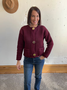 Monica’s Button Cardigan