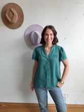 Load image into Gallery viewer, Valorie&#39;s Ruffle Button Down - Backwards Boutique 