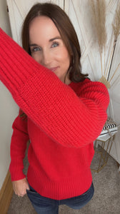 Riley's Ribbed Sweater - Backwards Boutique 