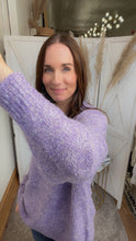 Load image into Gallery viewer, Kenzie’s Mixed Yarn Sweater - Backwards Boutique 