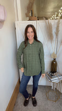 Load image into Gallery viewer, Tammy&#39;s Boyfriend Button Up Shirt - Backwards Boutique 