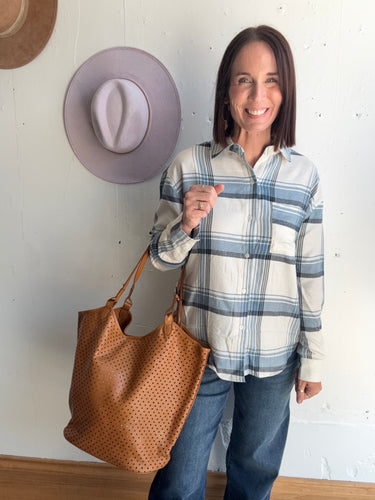 Z Supply River Plaid Button Up