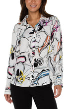 Load image into Gallery viewer, Liverpool Button Up Blouse - Backwards Boutique 