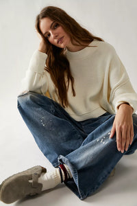 We The Free Easy Street Crop Pullover - Backwards Boutique 
