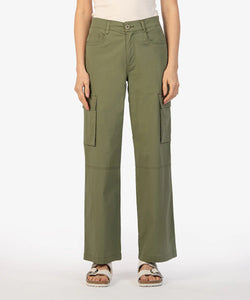 KUT From the Kloth Charlotte Wide Leg Cargo Pants - Backwards Boutique 