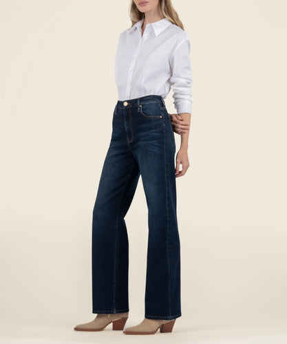 KUT From The Kloth Sienna’s High Rise Wide Leg Jeans