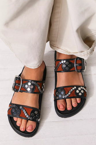 Free People Revelry Studded Sandal - Backwards Boutique 