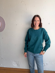 Diana's Crew Neck Sweater - Backwards Boutique 