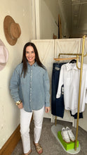 Load image into Gallery viewer, Charlie&#39;s Denim Shirt - Backwards Boutique 