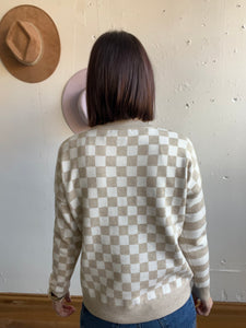 Martha’s Checkered Sweater