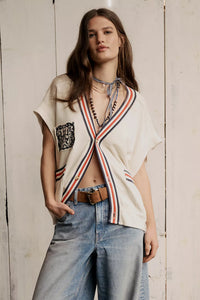 We The Free People Double Cross Belt