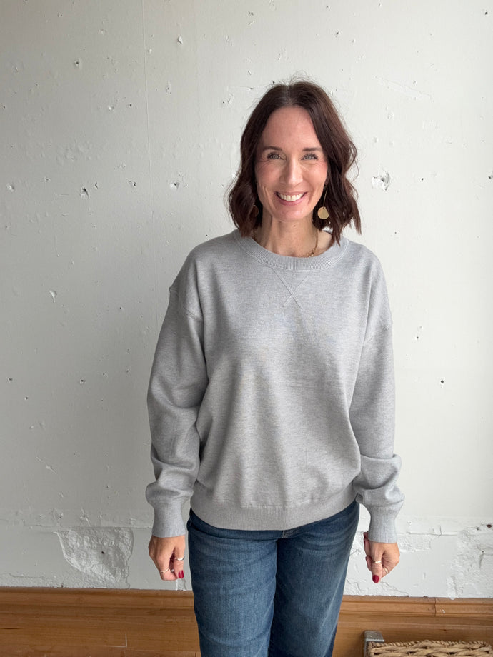 Diana's Crew Neck Sweater - Backwards Boutique 