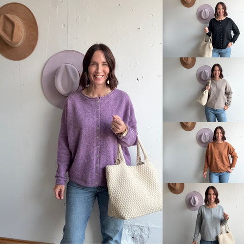 Emmy’s Cardigan - Backwards Boutique 