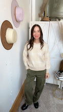 Load image into Gallery viewer, Z Supply Jolene Plaid Sweater - Backwards Boutique 