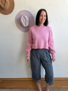 We The Free People Gianna Ruched Gaucho Pull On Pants