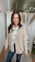 Load image into Gallery viewer, Amber&#39;s Sweater Cardigan - Backwards Boutique 