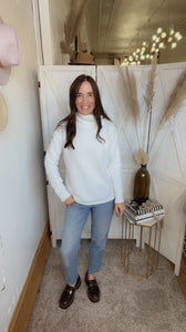Gail's Turtle Neck Sweater - Backwards Boutique 