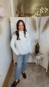 Gail's Turtle Neck Sweater - Backwards Boutique 