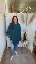Load image into Gallery viewer, Rosemary&#39;s Poncho - Backwards Boutique 