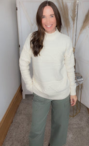Jennifer's Pom Sweater - Backwards Boutique 