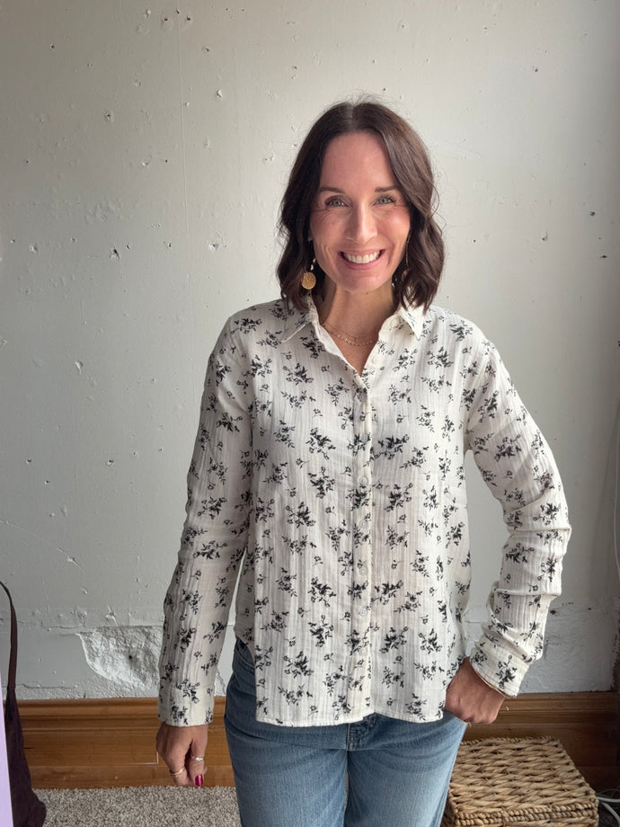 Blake Floral Button Up