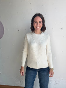 Liverpool Knit Long Sleeve Sweater - Backwards Boutique 