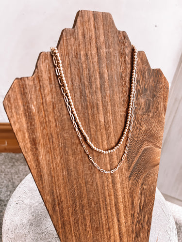 Amber’s Layered Necklace