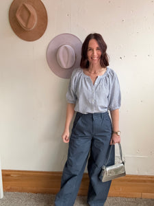 Tammy’s Striped Blouse