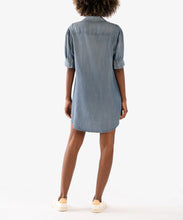Load image into Gallery viewer, KUT Sylvia Denim Dress - Backwards Boutique 