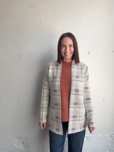 Amy's Checked Cardigan